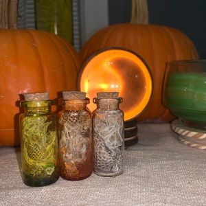 Snakeskin Apothecary Jars